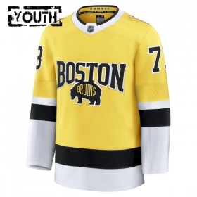 Lasten NHL Boston Bruins Pelipaita 2025-26 Fanatics NHL Stadium Series Premium Charlie Mcavoy Gold